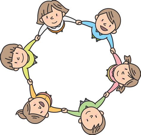 Download and share clipart about Children In Circle By Oksmith ...