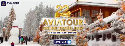 Avia Tour 22nd Anniversary Online Travel Fair | AVIATOUR - Your Travel ...