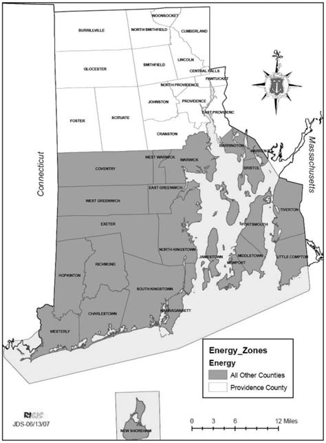 (R301.1) Climate Zones: Rhode Island Shall Be Considered as Climate Zone 5 With the Following ...