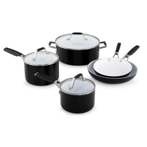 Calphalon Select 8-Piece Ceramic Nonstick Cookware Set-1961924 - The Home Depot