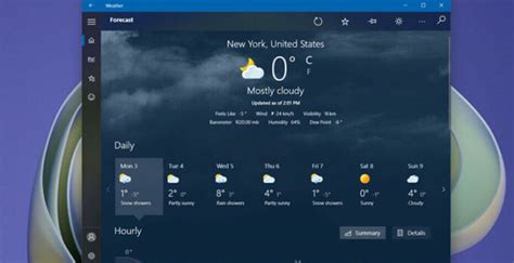 Aplikasi MSN Weather di Windows 11 Dapatkan Antarmuka Baru