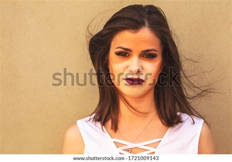 Young Woman Tan Lines On Her Stock Photo (Edit Now) 1721009143