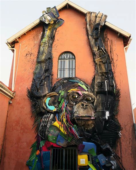 Street Art by Bordalo ll | 3d street art, Murals street art, Street art