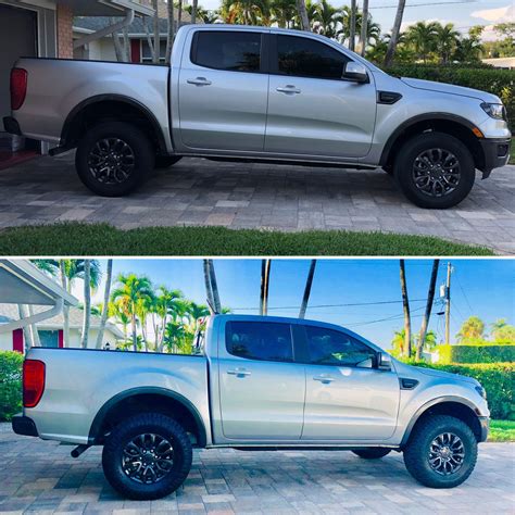 Before & After pics....leveling kit & wheels/tires | Page 2 | 2019+ Ford Ranger and Raptor Forum ...