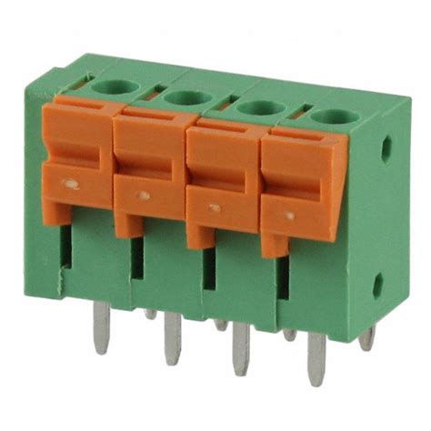 Kls2-142v-5.08 Spring Clamp Terminal Block 5.08mm Pitch