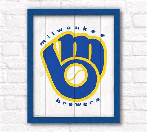 Popular items for milwaukee brewers on Etsy 2015 - 2016 | Rustic house, Handmade wood signs ...