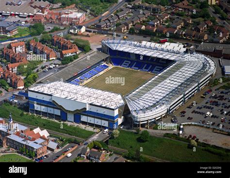 aerial view of Birmingham City FC football ground St Andrews Stock ...