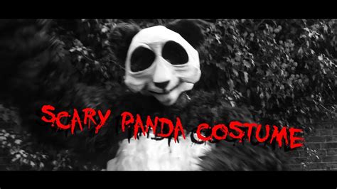 SCARY PANDA COSTUME - ESCAPADE GHOULISH COSTUMES COLLECTION - YouTube