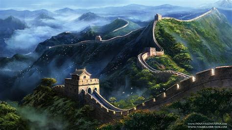 The Great Wall of China, world, inna vjuzhanina, luminos, tomb rider 2 ...