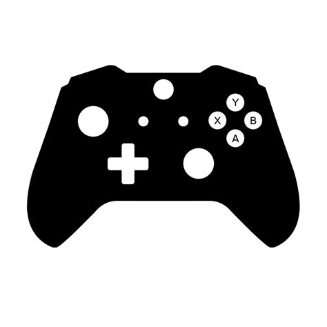 Game Controller Clipart Black Background