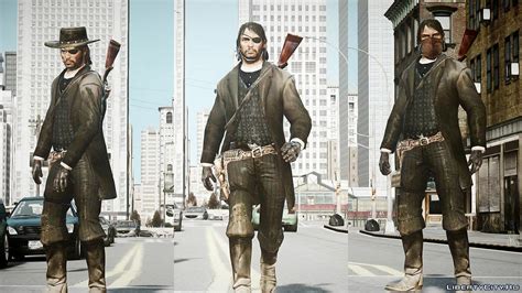 Download John Marston Skin Pack #1 for GTA 4