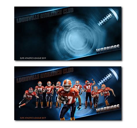 Football Banners ELITE - $19.50 : ARC4Studio | Photoshop Templates for Photographers