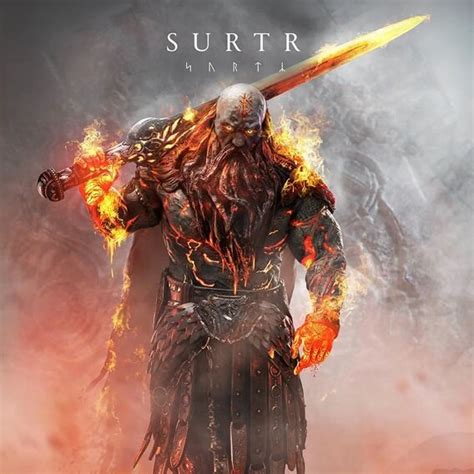 Surtur Norse Mythology - The Giant With The Flaming Sword