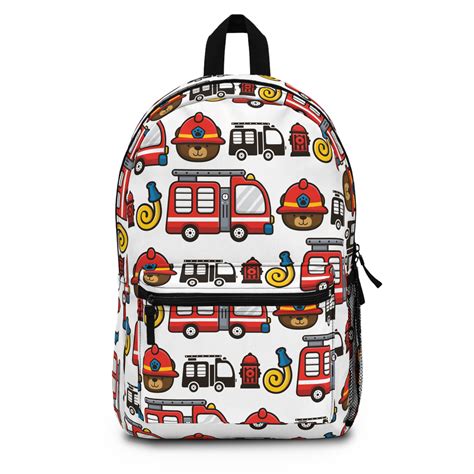 Fire Truck Backpack | Backpack Back to School | Fire Truck Design - Walmart.com