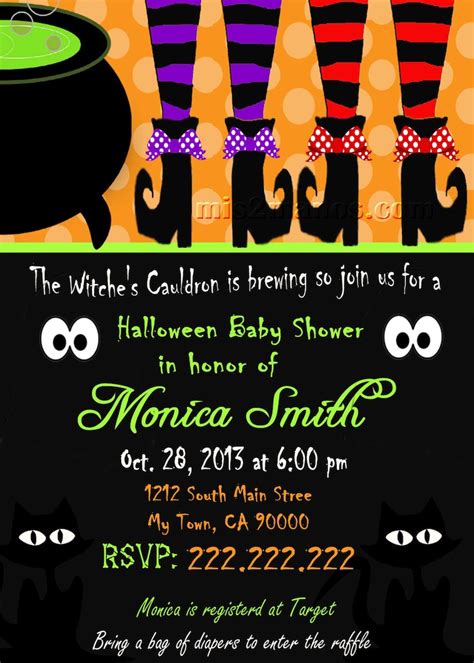 Halloween Party Invitation Office Party Birthday Party - Etsy