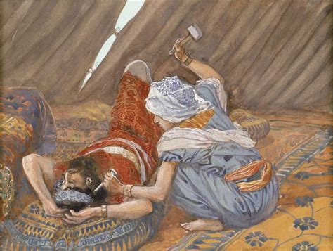 Jael Smote Sisera, and Slew Him, 1896 - 1902 - James Tissot - WikiArt.org