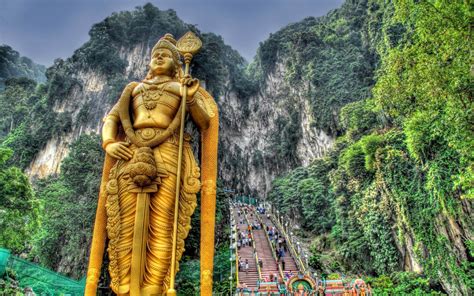 Lord Murugan Statue, Batu Caves, Selangor, Malaysia, - Lord Murugan Hd Images For Desktop ...