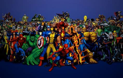 Marvel Characters Wallpapers - Top Free Marvel Characters Backgrounds ...