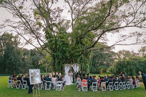 Garden Sunset Wedding by Los Angeles Wedding Photographer