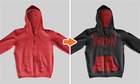 Photoshop Advanced Hoodie Mockup Templates Pack