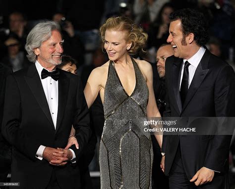 US director Philip Kaufman, Australian actress Nicole Kidman and ...