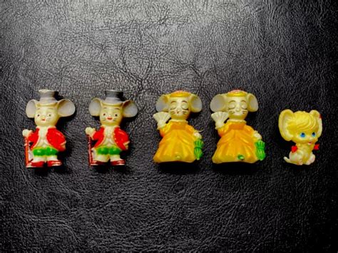 LOT OF 5 Vintage 90’s Mini Kinder Egg Surprise Toys Mice Good Condition $11.69 - PicClick