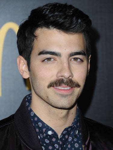 Joe Jonas Mustache Pictures - Guy Celebrities With Mustaches