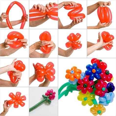 How to DIY Balloon Daisy Flowers