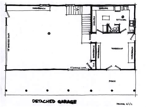 Inspiring Garage Floor Plans Photo - Home Building Plans