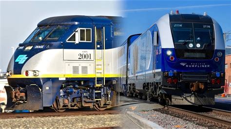 Amtrak California Trains! - YouTube