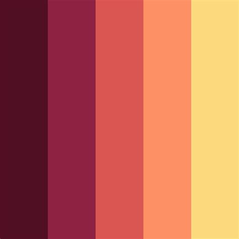 Flat UI Color Swatches - aco Autumn Edition - Web3Canvas