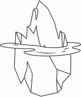 Iceberg coloring Page  ColouringPages sketch template