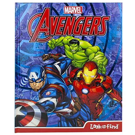 Marvel Avengers Look and Find Activity Book - Includes Characters from ...