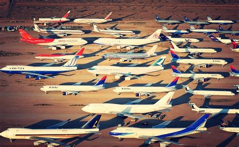 The Airplane Graveyard In The Mojave Desert Where All Planes Go To Die... - God Save The Points