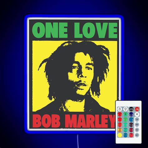 Bob Marley RGB neon sign