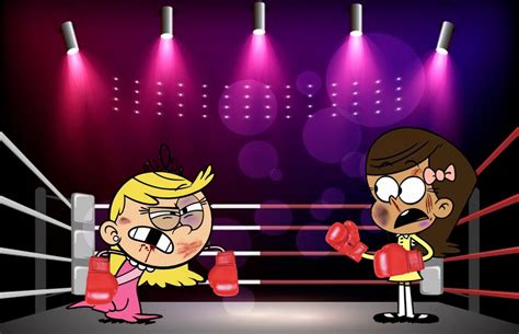 Boxing - Lola Loud Vs Lacey St Clair by CartoonFan2018 on DeviantArt