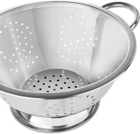 Stainless Steel Mini Colander With Base and Handles for Hotel, Rs 85 /piece | ID: 22239485533