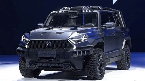 Chinese carmarker Dongfeng launches the Mengshi electric vehicle 4x4 - L2SFBC