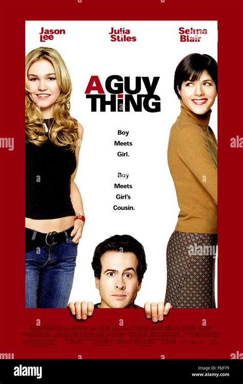 Aug 19, 2003; Hollywood, CA, USA; Poster for the romantic comedy ''A Guy Thing'' directed by ...