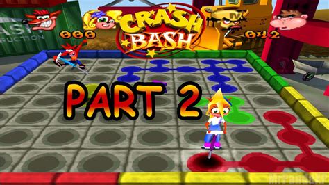 Crash Bash 1440P 2K60FPS (PS1) Walkthrough Part 2 - YouTube