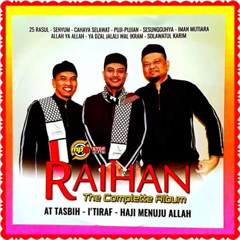 Cd Cassette MP3 AUDIO Music 170 Complete NASYID Songs- RAIHAN Songs ...