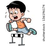 Running Boy Cartoon Clipart Free Stock Photo - Public Domain Pictures