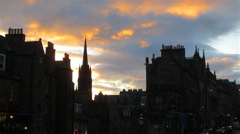 Edinburgh Sunset - Skye Travels