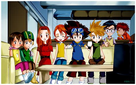 the Chosen Children, Digimon01 by mieki on DeviantArt