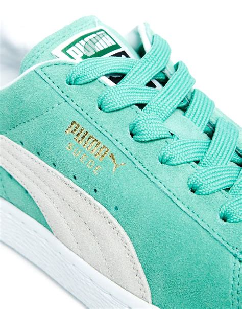 Puma Suede Sneakers in Green for Men | Lyst