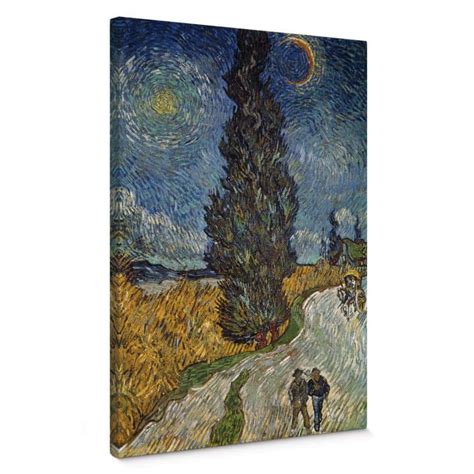 Vincent van Gogh - Cypress Trees | wall-art.com