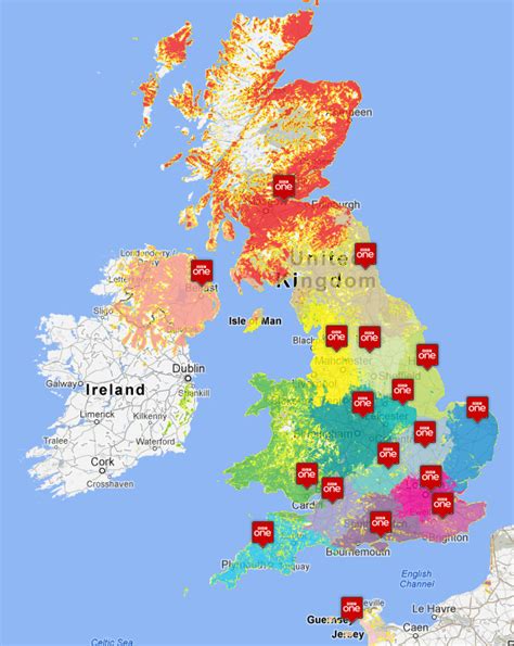 ITV and BBC regional TV maps - now with colour (again) | free and easy