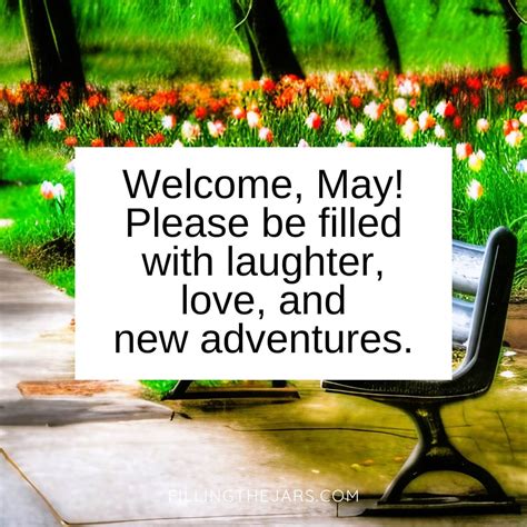 28 Perfect Hello May Quotes And Sayings To Greet The Month | Filling ...