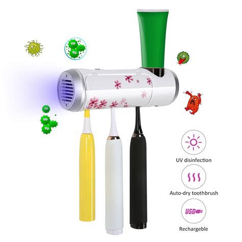 UV toothbrush sanitizer,UV Light Toothbrush Sterilizer Box Ultraviolet ...