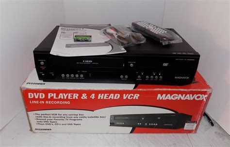 Magnavox DV220MW9 DVD VHS Combo Player HDMI VCR Recorder plandetransformacion.unirioja.es